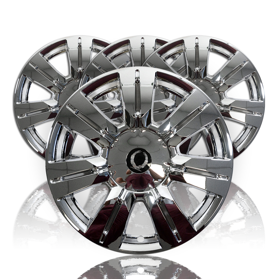 Chrome Cadillac Srx Full Wheel Skins Hub Caps Center Rim Covers Ebay